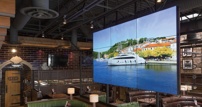 LCD video wall